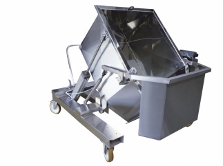 Schwenkbare Wanne f&uuml;r ganze Trauben