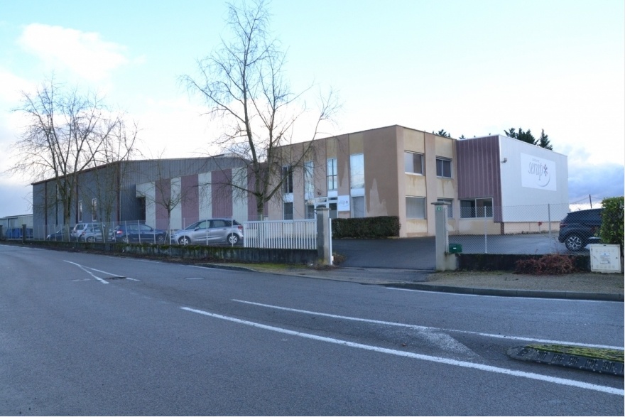 Industriestandort of Replonges, Frankreich