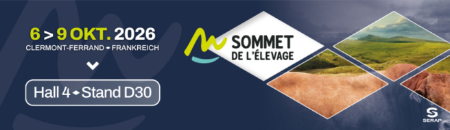 BESUCHEN SIE UNS AUF DER SOMMET DE L'ELEVAGE 2026!